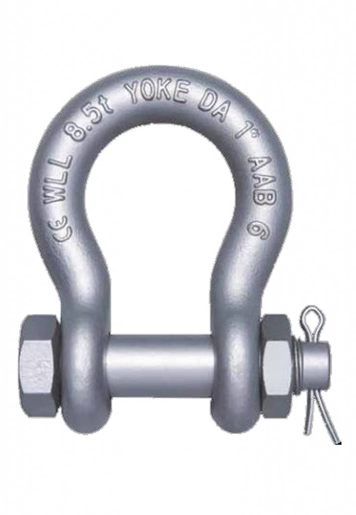 Скоба такелажная DA-838-38 DNV 2.7-1 17,00т - купить тел.8-800-707-06-93 Скоба такелажная DA-838-38 DNV 2.7-1 17,00т - купить тел.8-800-707-06-93
