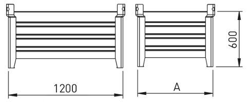 DA-B1/10 Корзина грузовая для крепежа Storage Bin