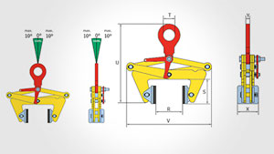 Разные Захваты, Block Lift, TBLC от Gunnebo Разные Захваты, Block Lift, TBLC от Gunnebo