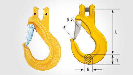 Строповой крюк EGKN Classic от Gunnebo Строповой крюк EGKN Classic от Gunnebo