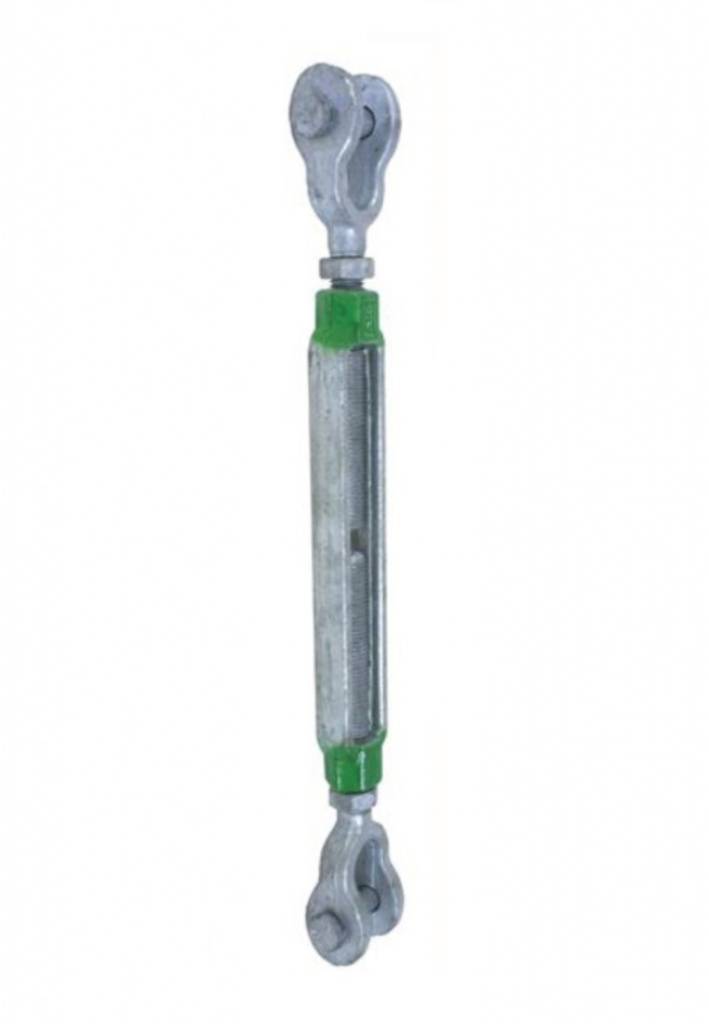 Талреп с открытым корпусом вилка-вилка 1 1/2"х12" 9,71 т GreenPin Талреп с открытым корпусом вилка-вилка 1 1/2"х12" 9,71 т GreenPin