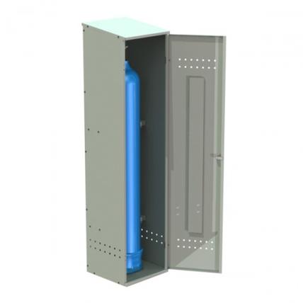 Шкафчик металлический для газовых баллонов разборный ШГБР-01-0,8