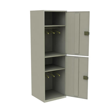 Шкафчик для хранения бронежилетов и касок 2000х600х600