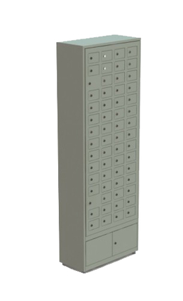 Шкафчик абонентский ША-58